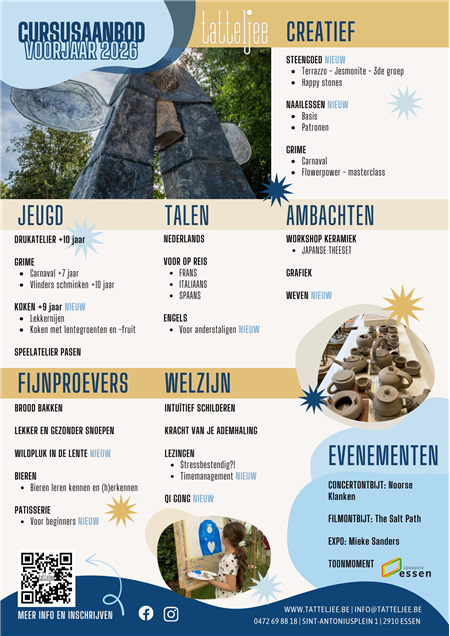 Cursussen winteraanbod